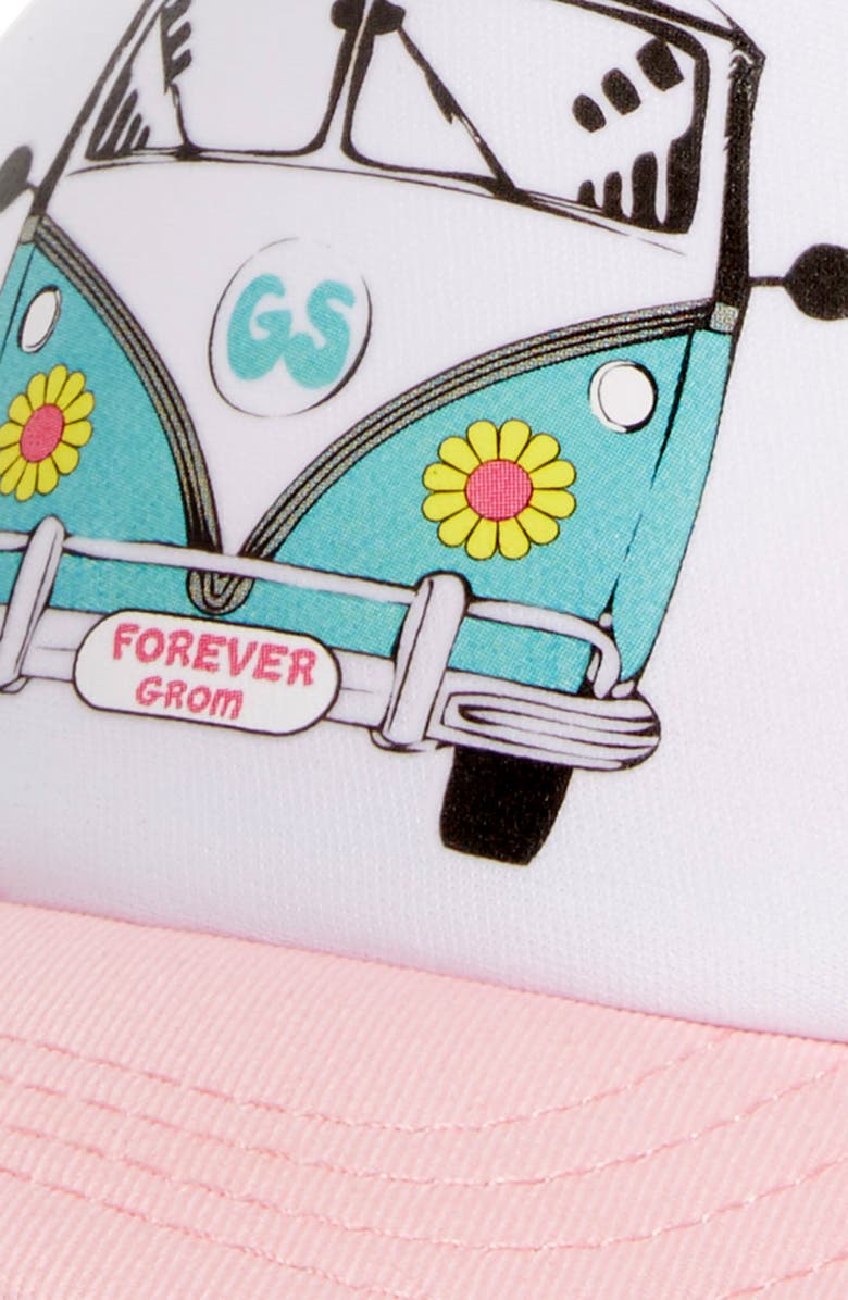 Grom Squad Trucker Hat, Alternate, color, 