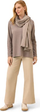 Pact Organic Cotton Airplane Long Sleeve Poncho