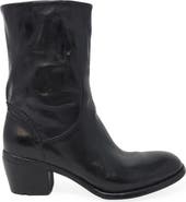 Madison Maison Leather Mid Calf Boot