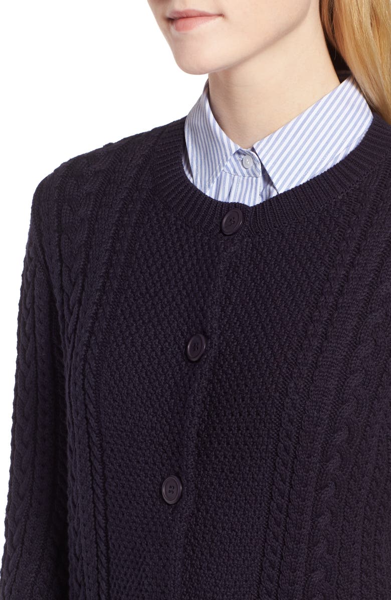 1901 Blouson Sleeve Cardigan, Alternate, color, 