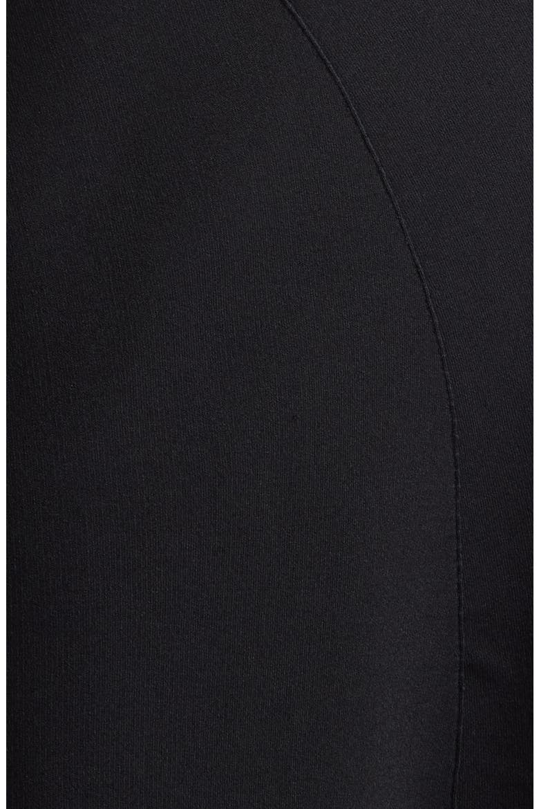 Mathilde Sculpted Sweater Dress, Alternate, color, BLACK