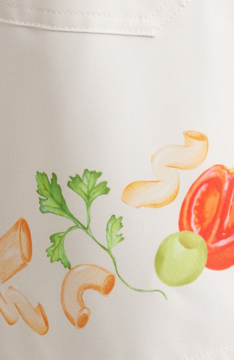 MAVRANS Ciao Waterproof Swim Trunks, Alternate, color, White