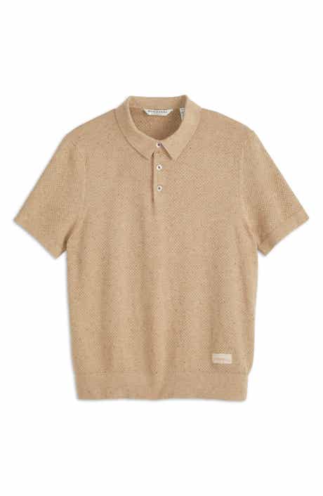 Scotch & Soda Textured Stitched Knit Polo