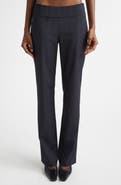 Paloma Wool Saba Pinstripe Low Waist Straight Leg Pants