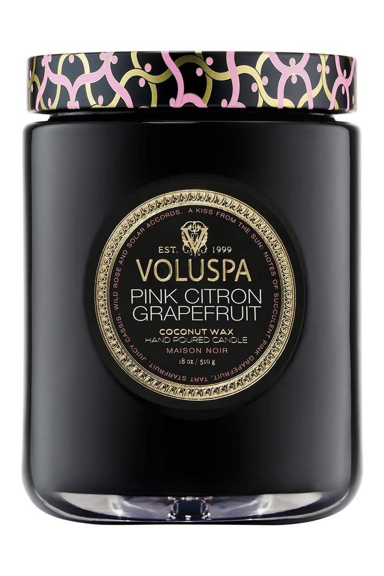 Pink Citron Grapefruit Large Jar Candle, Alternate, color, PINK CITRON GRAPEFRUIT