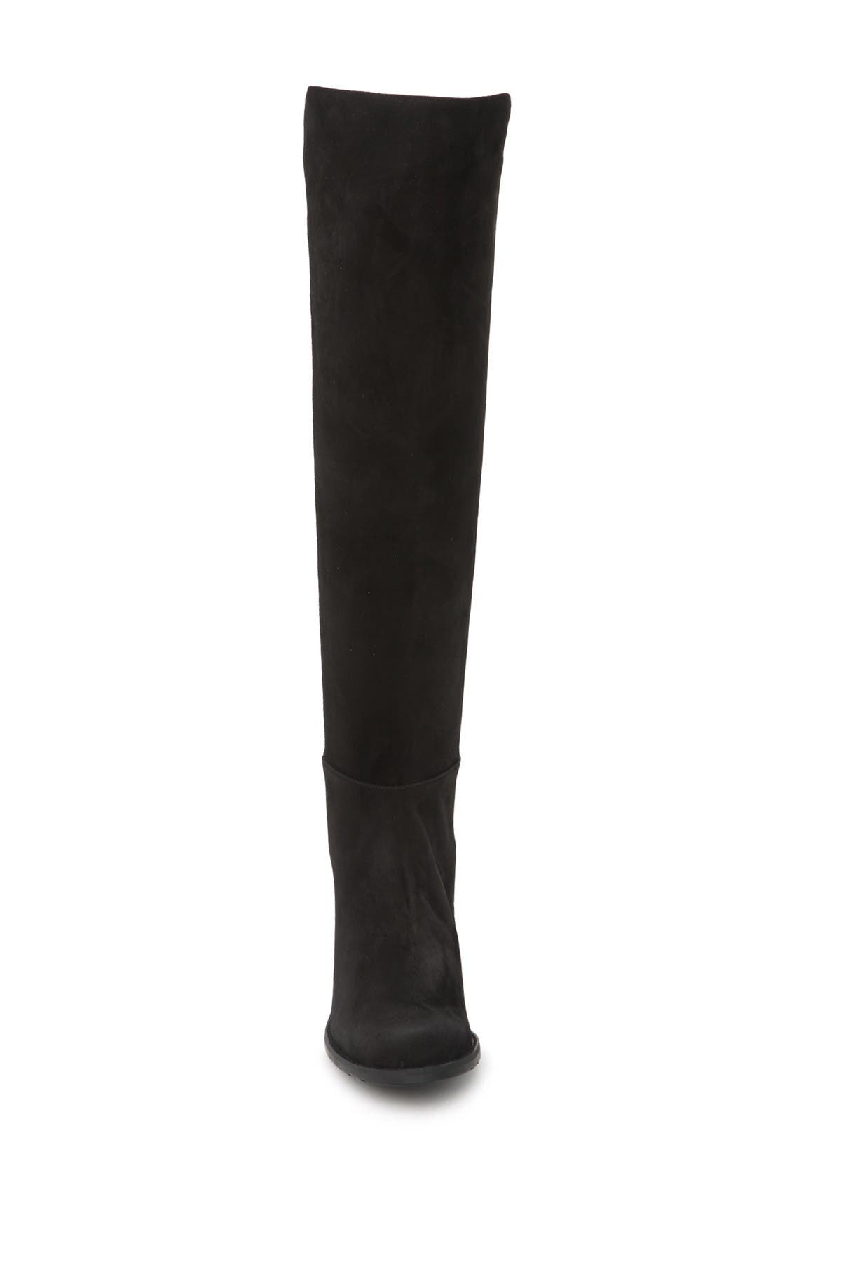 Stuart Weitzman 5050 Mixed Media Tall Boot, Alternate, color, 