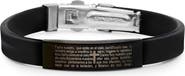STEELTIME Men's Lord's Prayer ID Bracelet