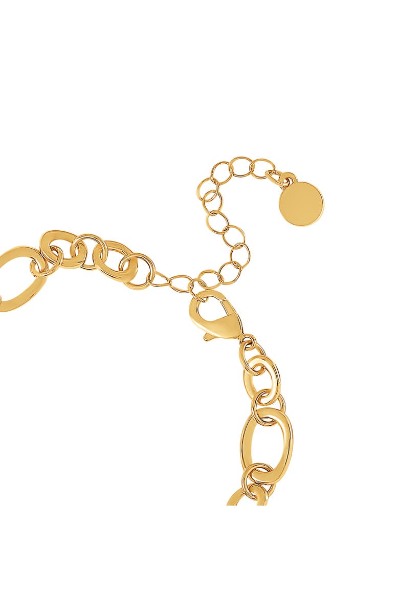 BCBG Generation Bold Heart Pendant Bracelet, Alternate, color, Gold