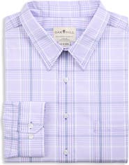 Oak Hill by DXL Big & Tall Plaid Dress Shirt