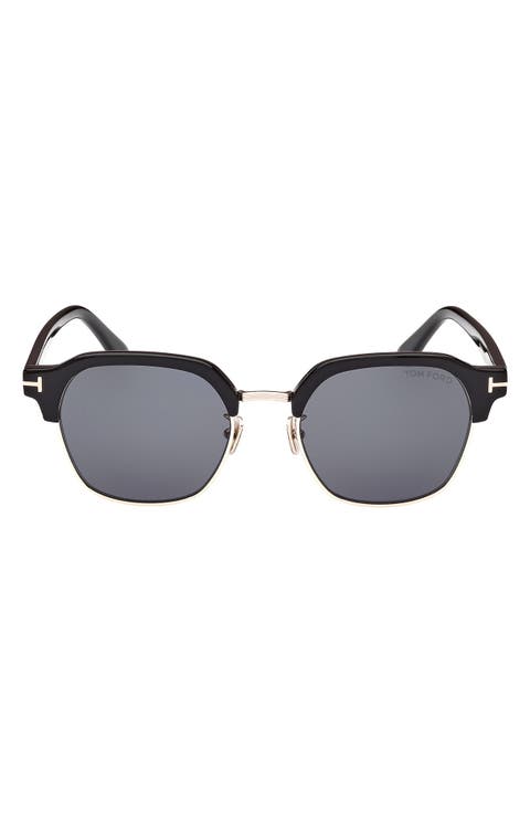 54mm Browline Sunglasses