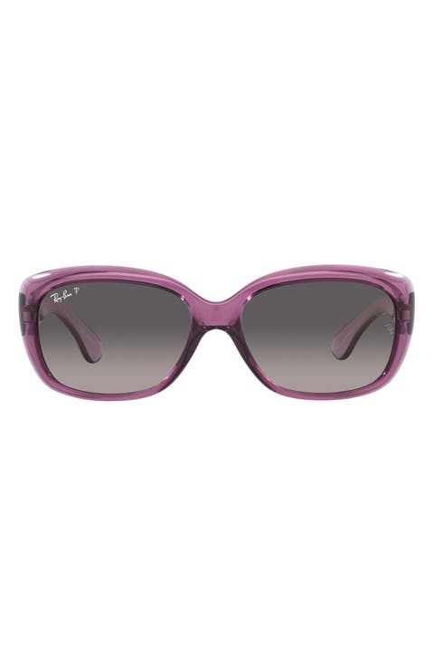 Jackie Ohh 58mm Polarized Sunglasses