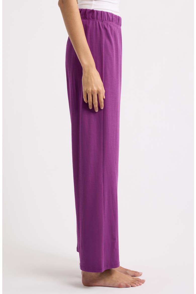 Pull-On Organic Cotton Ankle Pants, Alternate, color, JAM