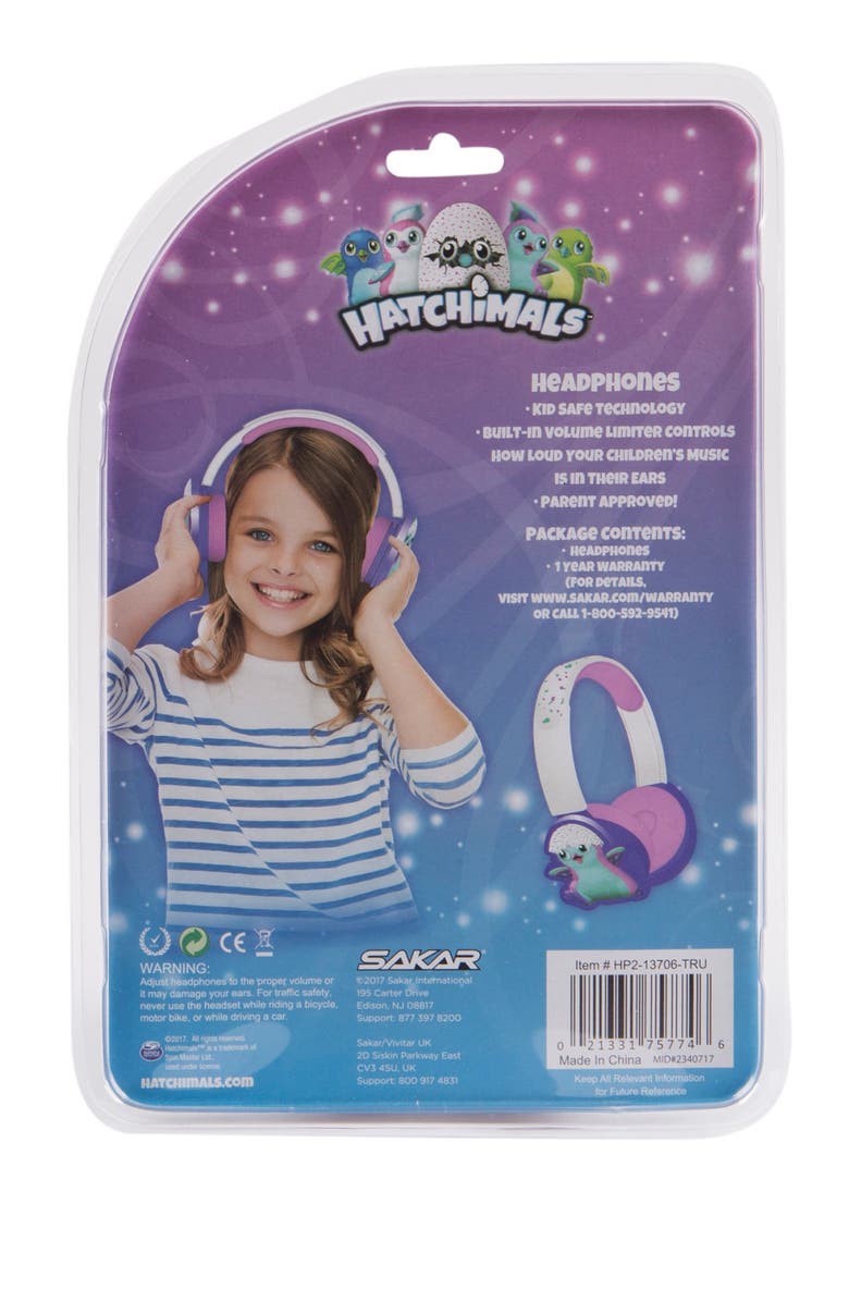 VIVITAR Hatchimals Kid Safe Headphones, Alternate, color, 