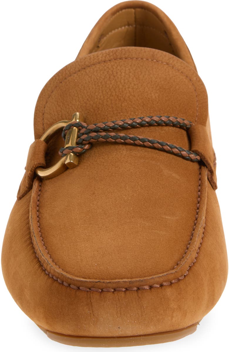 FERRAGAMO Front 4 Driving Shoe, Alternate, color, Naturale Caramello Biscotto