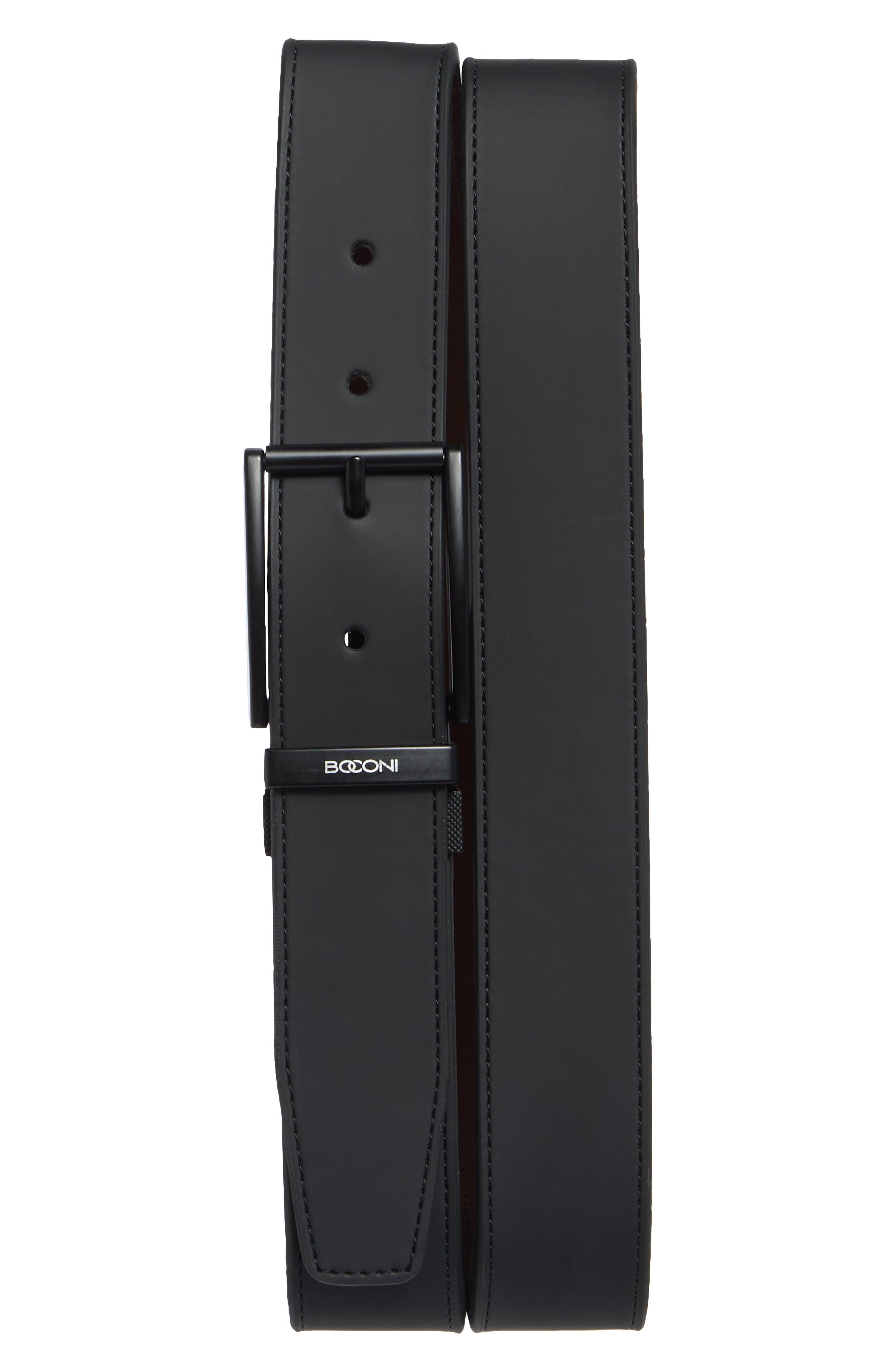 Reversible Leather Dress Belt