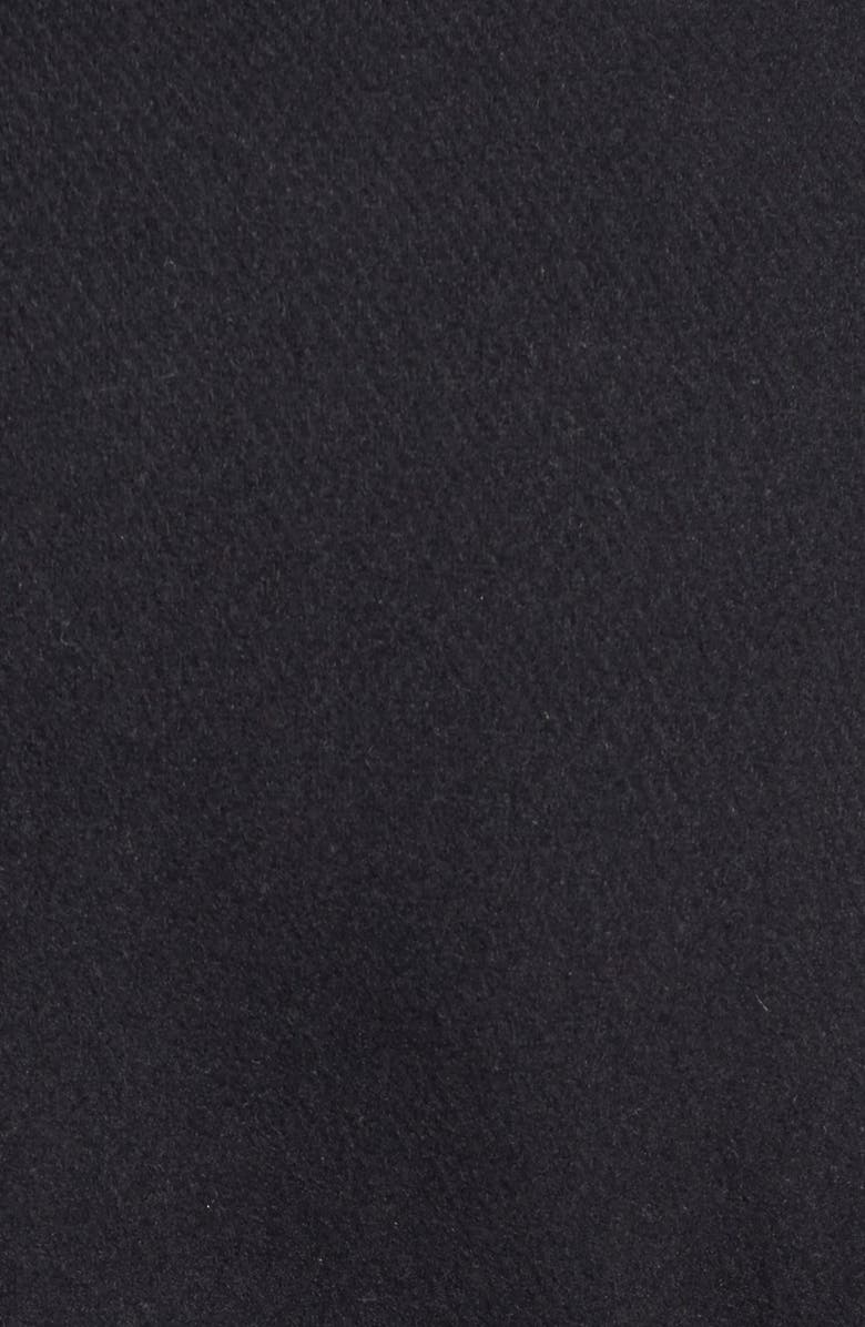 MICHAEL Michael Kors Stand Collar Wool Blend Trench Coat, Alternate, color, 