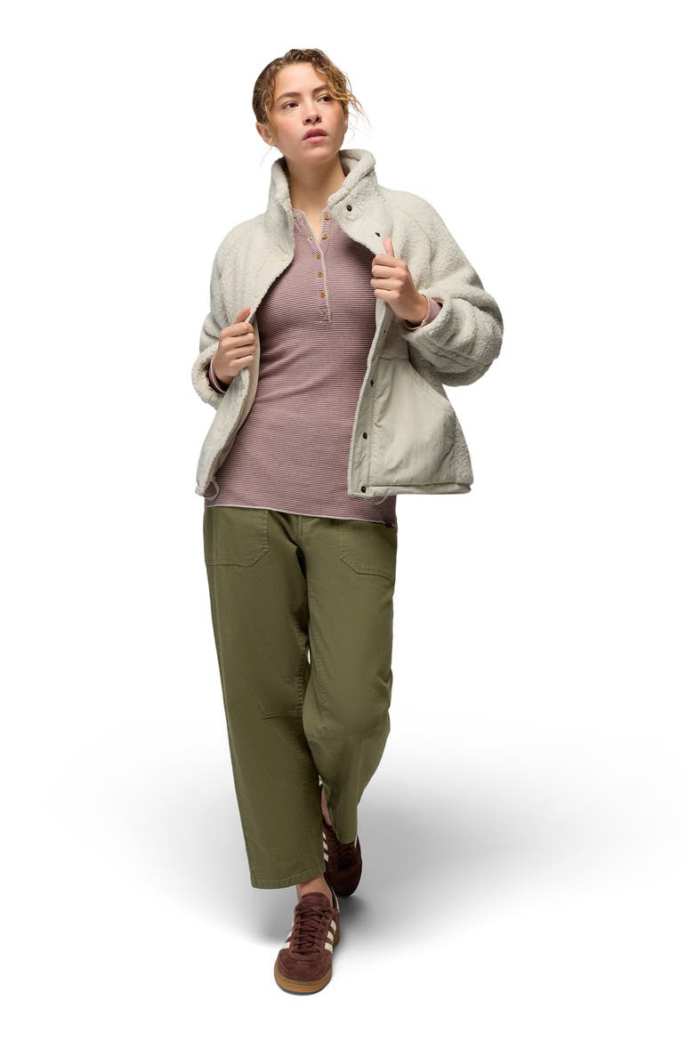 Encinitas Fleece Jacket, Alternate, color, BEACH PEBBLE