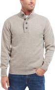 Barbour Patch Wool Quarter Zip Pullover