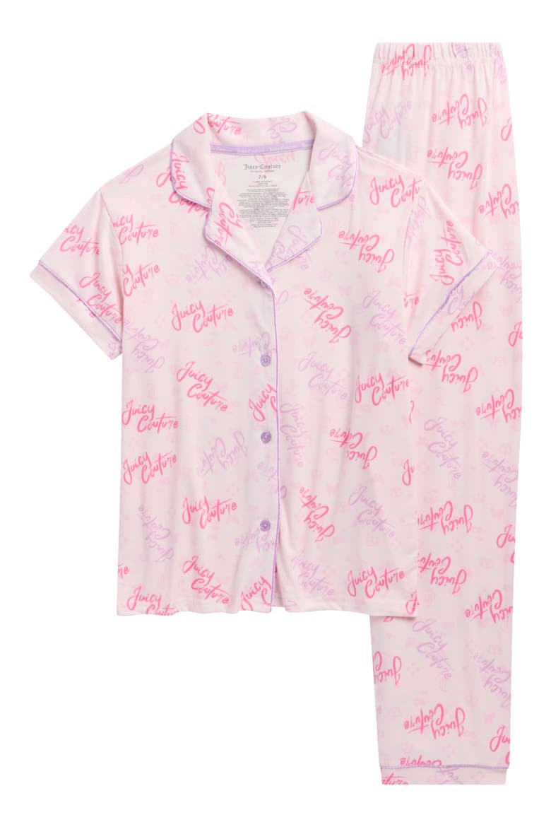 Kids' Logo Print Two-Piece Pajamas, Main, color, FAIRY LOGO