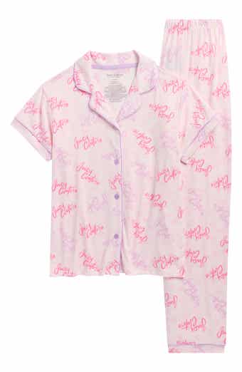 Juicy Couture Kids' Logo Print Two-Piece Pajamas