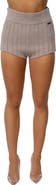 JLUXLABEL Knit Things Ribbed Shorts