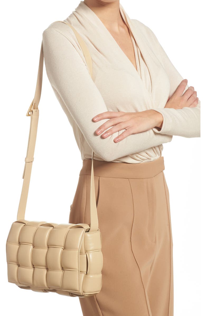 Bottega Veneta Padded Cassette Bag, Alternate, color, Porridge Gold