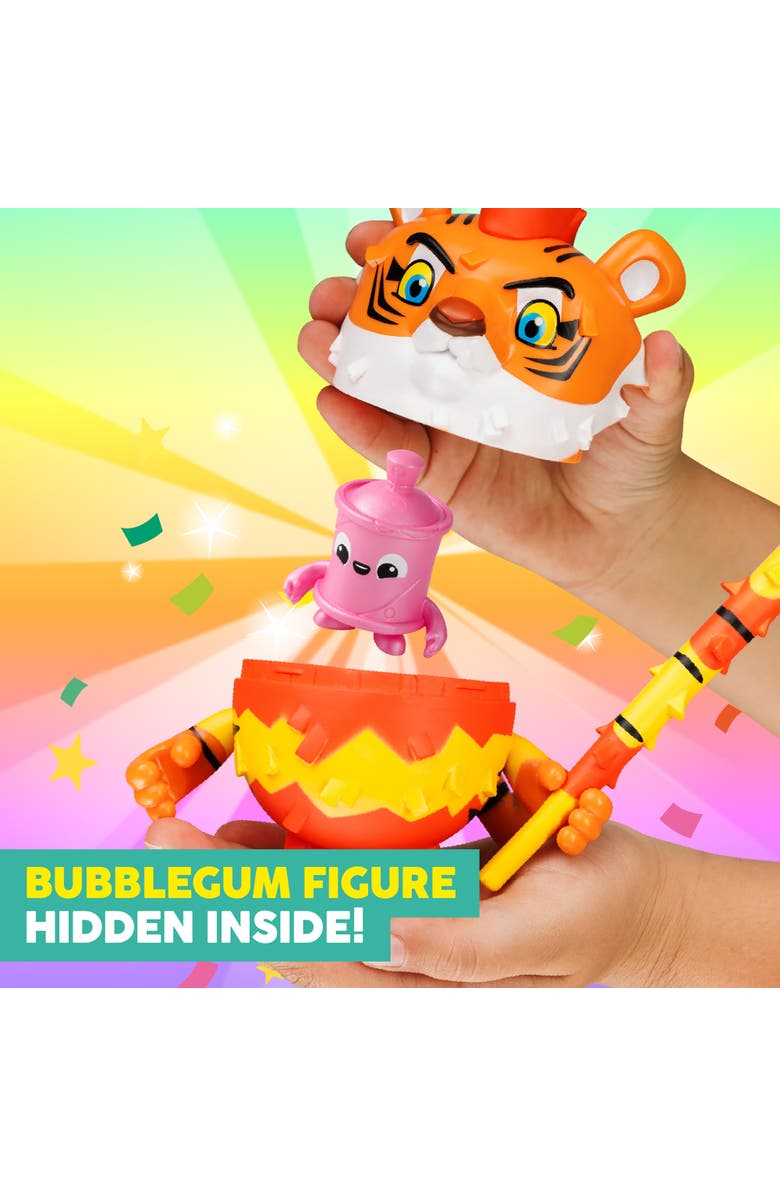 Pinata Smashlings Pinata Box Mo The Tiger 5 Inch Pinata Character Figure, Alternate, color, Multicolored