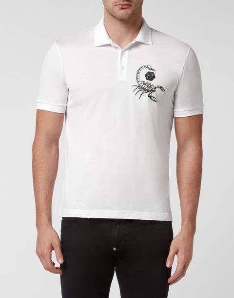Slim Fit Polo Shirt Ss Scorpion Men