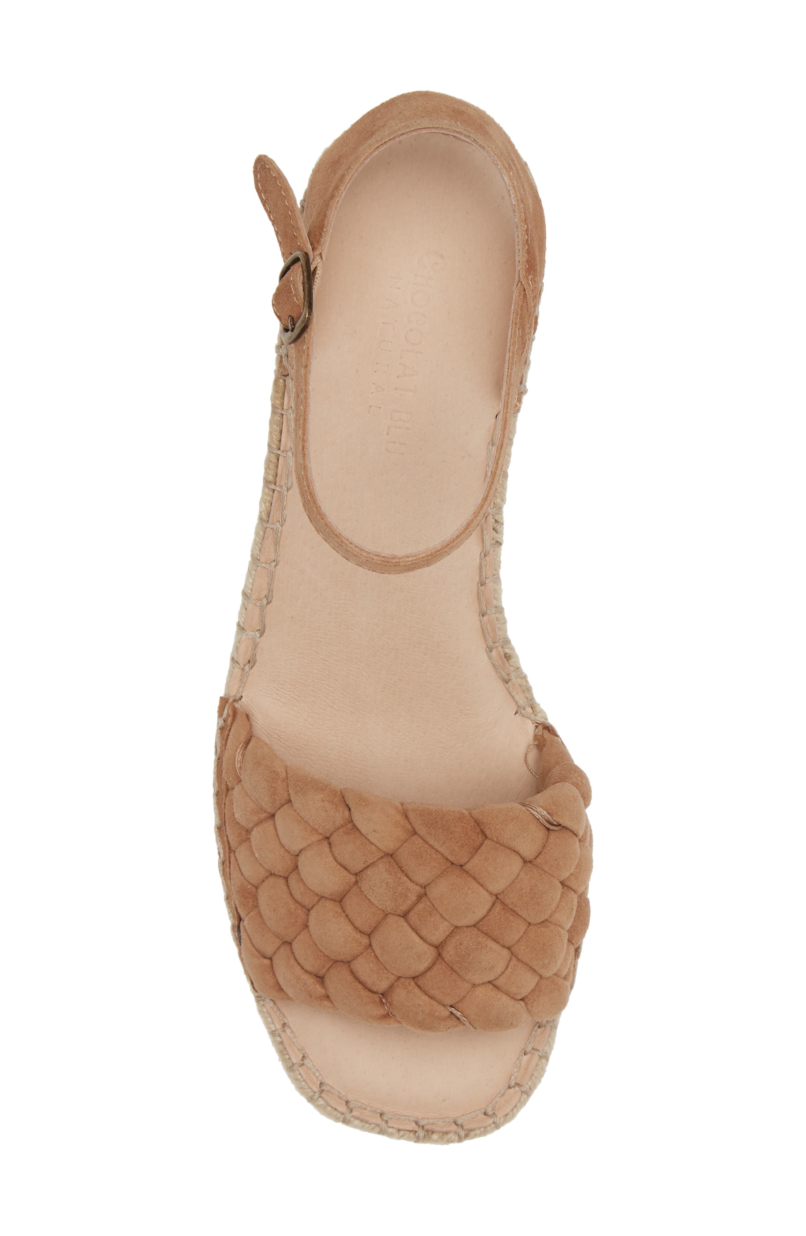 Chocolat Blu Irina Espadrille Platform Wedge Sandal, Alternate, color, 