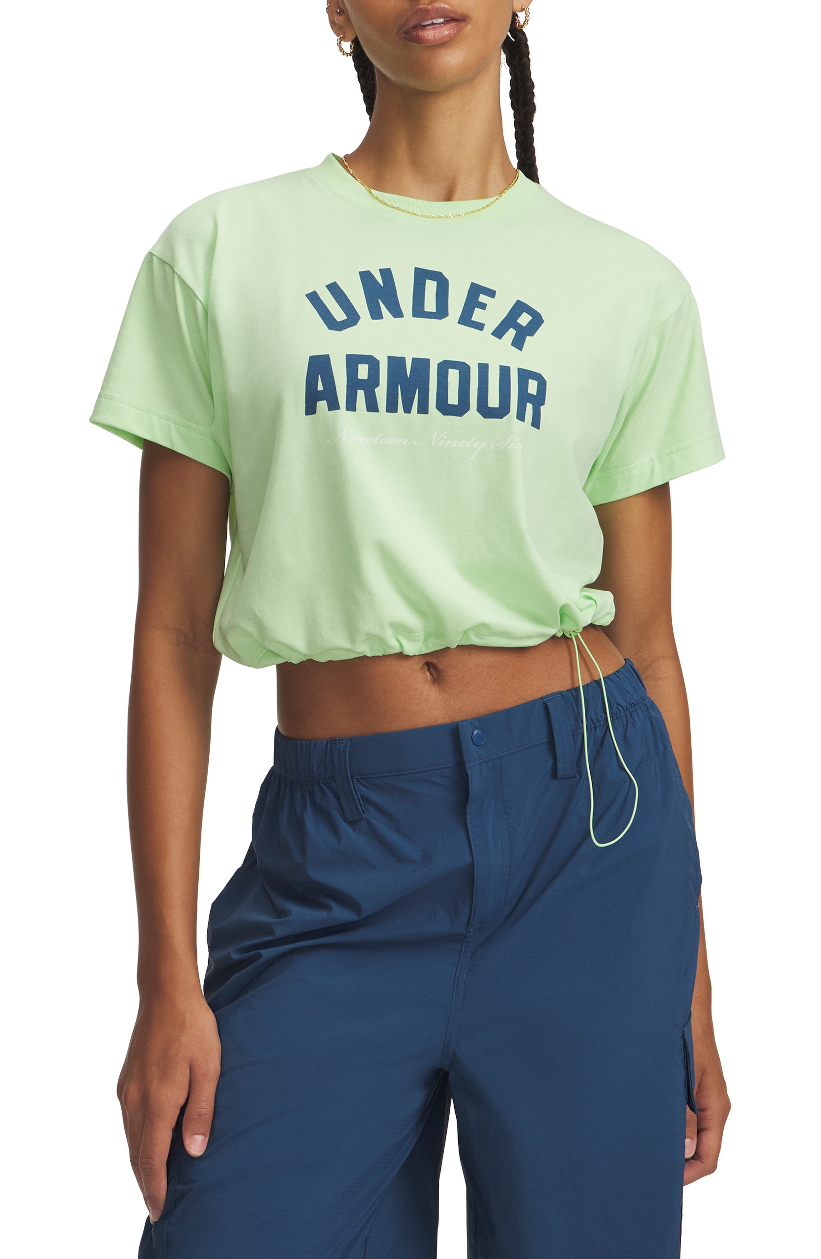 Bungee Hem Graphic Performance T-Shirt