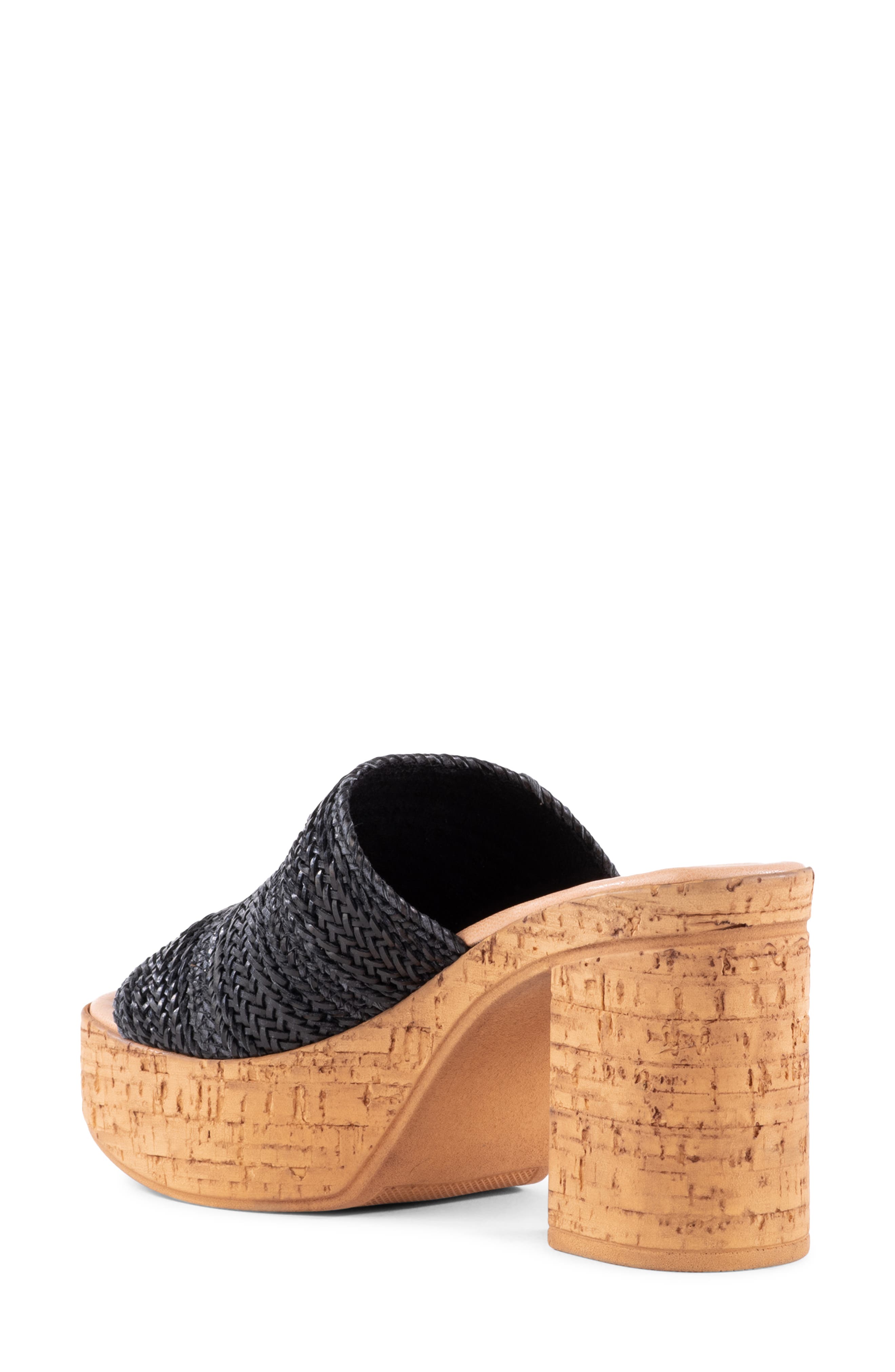 Seychelles Applause Platform Sandal, Alternate, color, Black