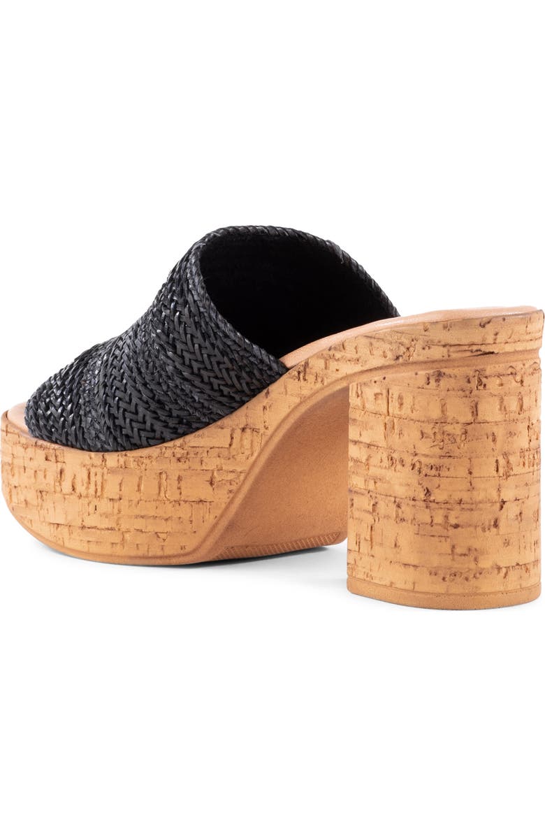 Seychelles Applause Platform Sandal, Alternate, color, Black