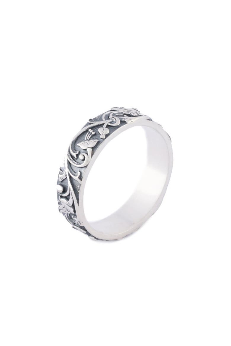 Pergola Band Ring, Alternate, color, SILVER