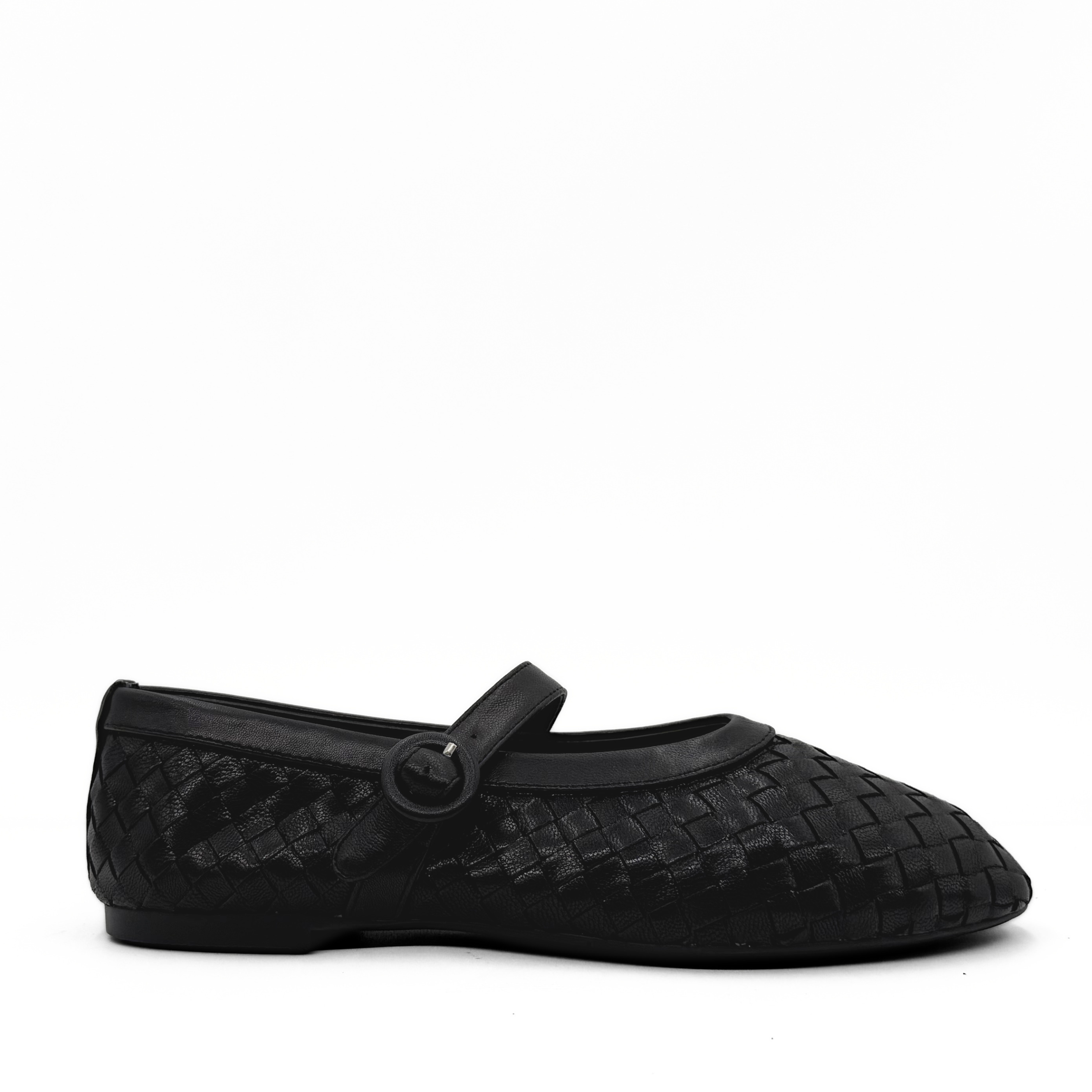 Amie Rafa Rena Woven Mary Janes, Main, color, Black