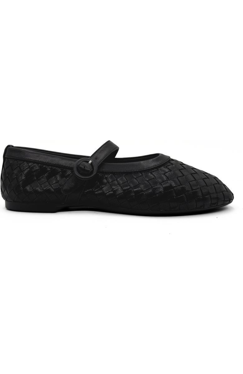 Amie Rafa Rena Woven Mary Janes, Main, color, Black