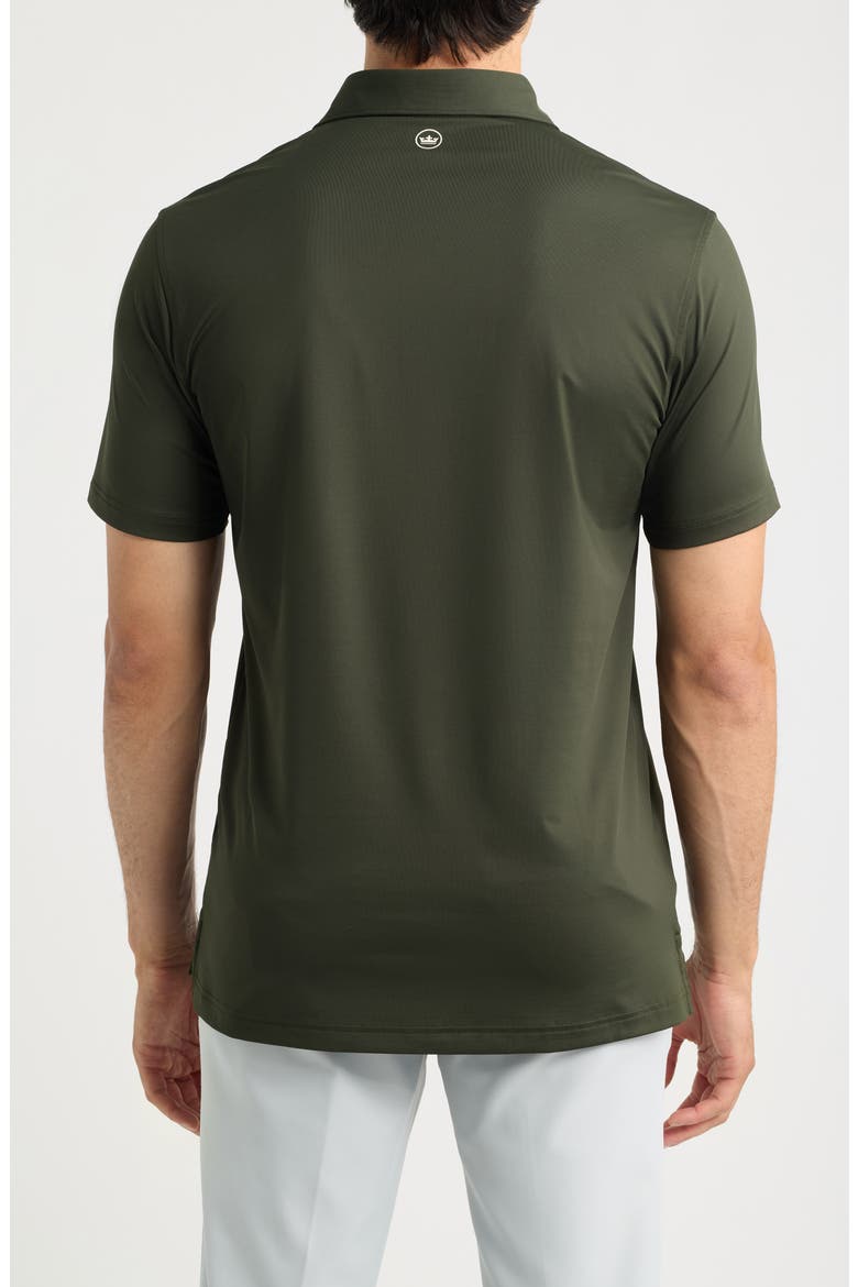 Solid Performance Jersey Polo, Alternate, color, DARK OLIVE