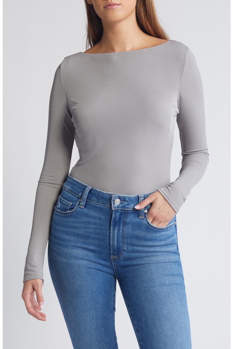 Open Back Top, Main, color, STEEL