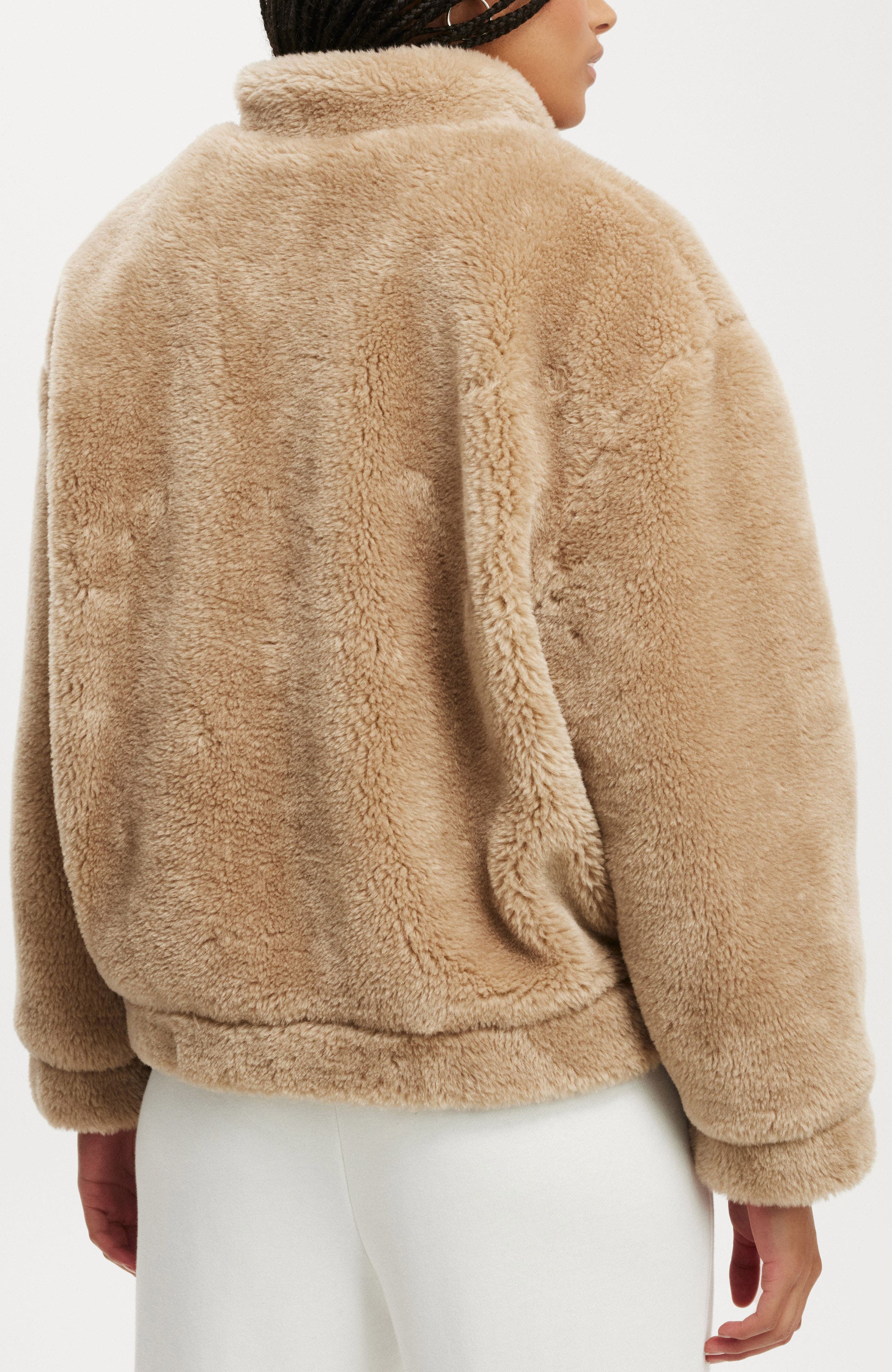 Women's Teddy Bomber Jacket - image 4