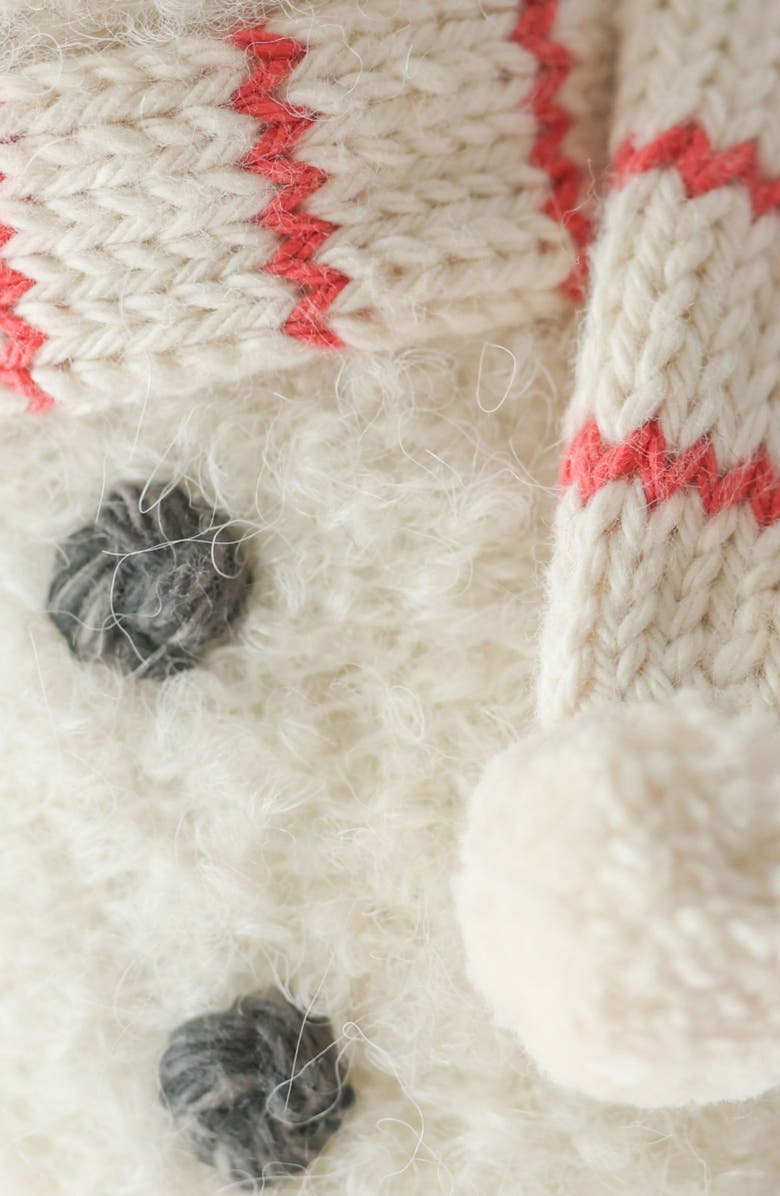 cuddle+kind Baby Snowman Stuffed Animal, Alternate, color, White