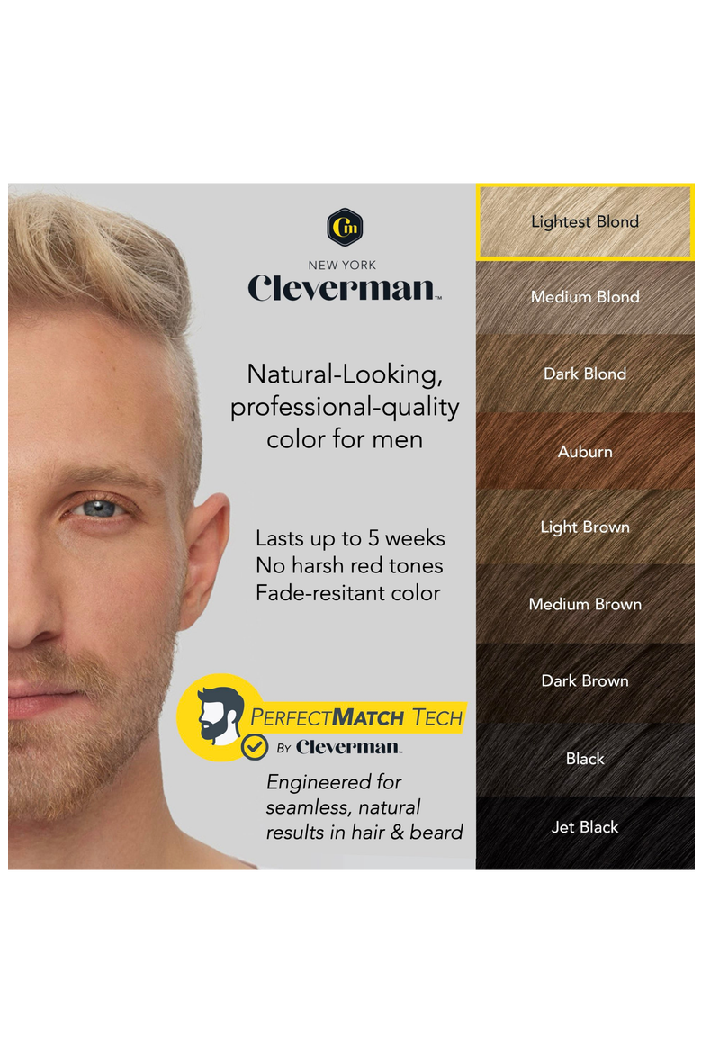 Reusable Beard & Hair Dye Kit, Alternate, color, Lightest Blond