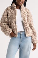 BP. Cozy High Pile Fleece Zip Up Jacket