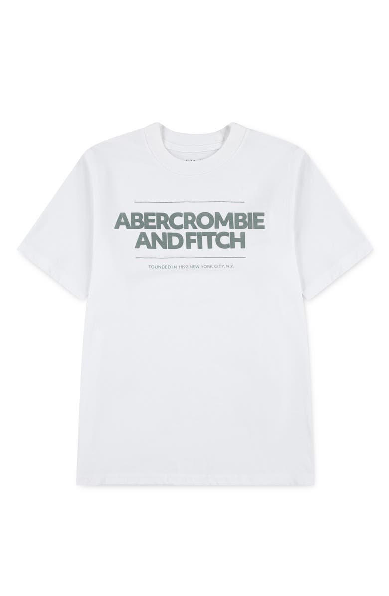 abercrombie kids Kids' Cinder Block Graphic T-Shirt, Main, color,