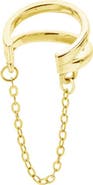 Lucy Quartermaine Art Deco Cuff With Chain