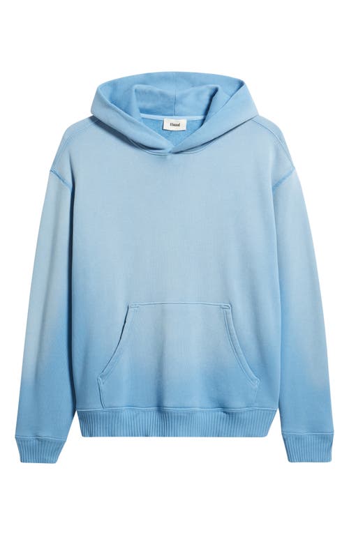 Elwood Core Oversize Organic Cotton Brushed Terry Hoodie In Multi