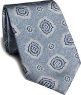 Jack Victor Carney Medallion Silk Tie