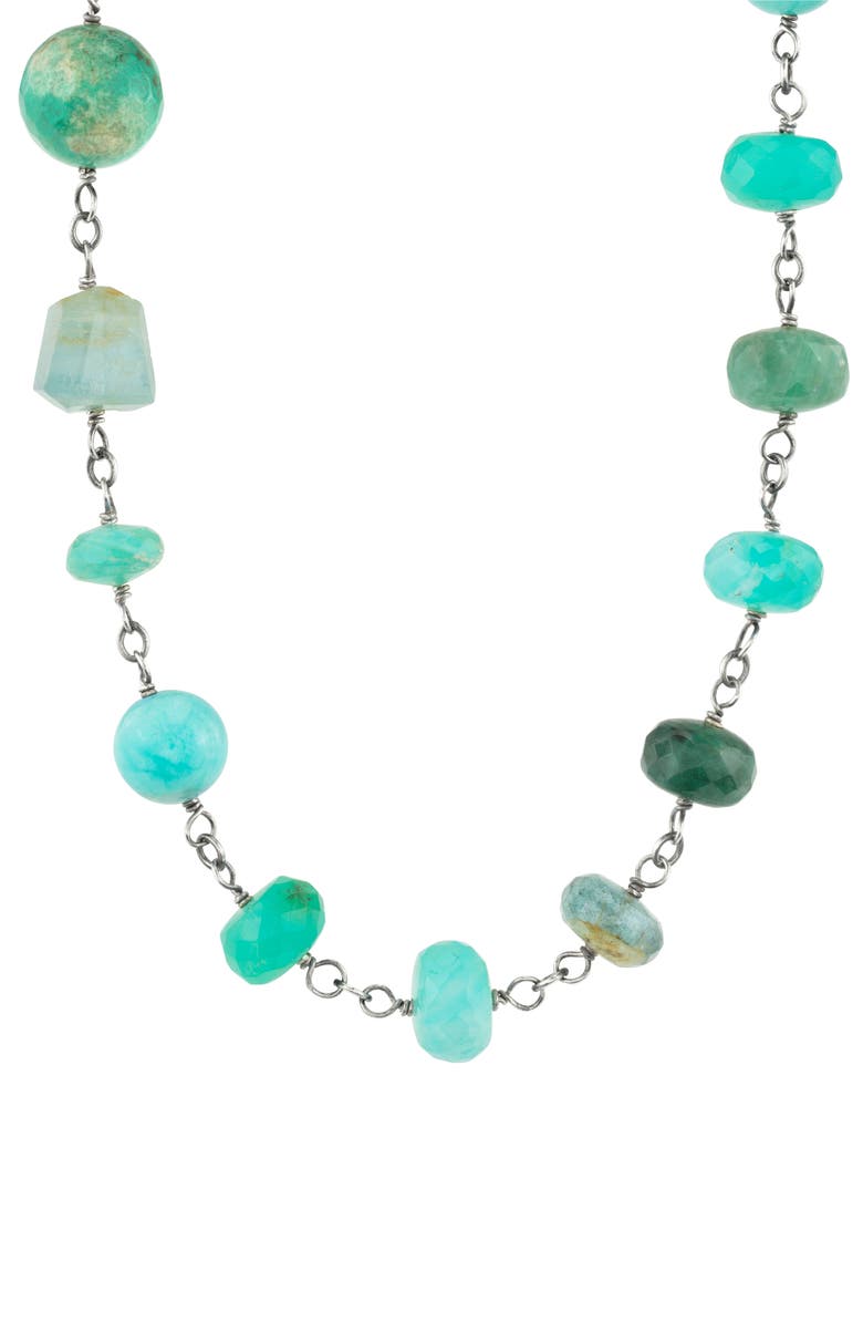 Sheryl Lowe Long Turquoise Necklace, Alternate, color,