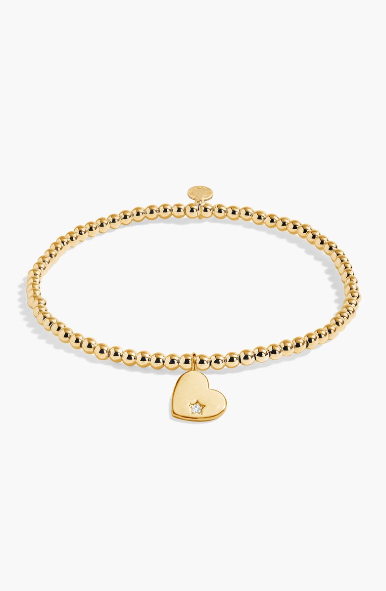 A Littles & Co A Little 'Favorite Person' Bracelet In Gold-Tone Plating, Main, color, Metallic Gold