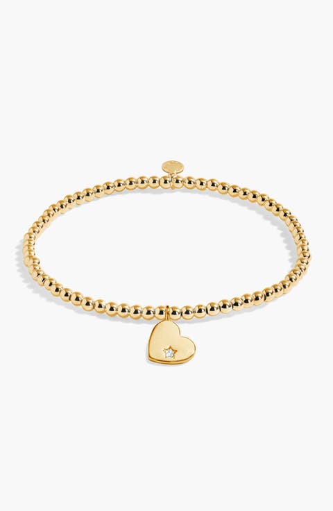 A Little 'Favorite Person' Bracelet In Gold-Tone Plating