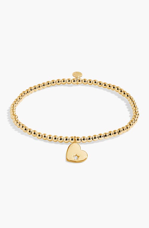 A Littles & Co. A Littles & Co A Little 'favorite Person' Bracelet In Gold-tone Plating In Gold