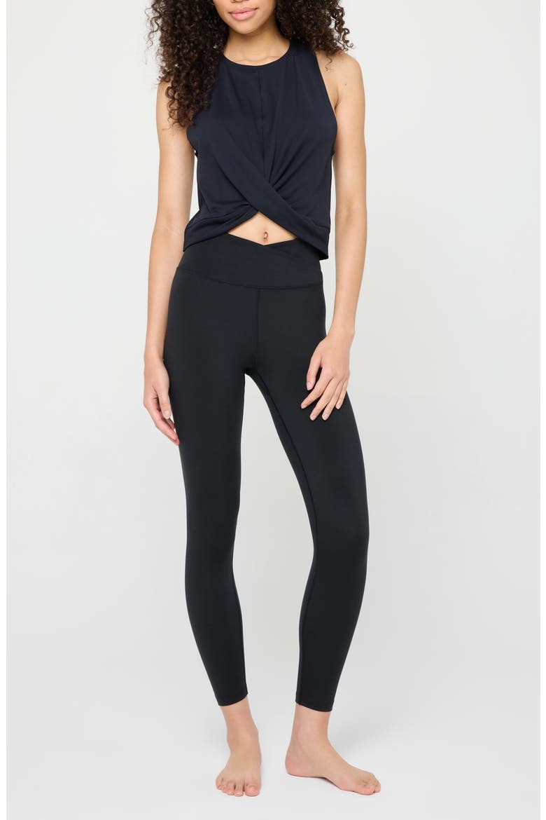 Maci Seamless Tank, Alternate, color, BLACK